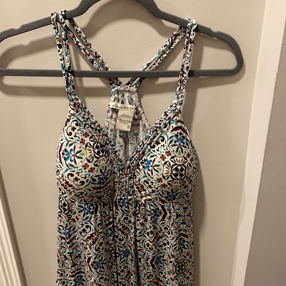 Cute top with padding. Fun colors!